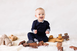 The Cooper Footie in Navy