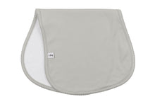 Load image into Gallery viewer, Over the Shoulder Stone Gray Burp Cloth