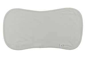 Over the Shoulder Stone Gray Burp Cloth