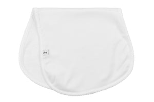 Copy of Over the Shoulder White Burp Cloth